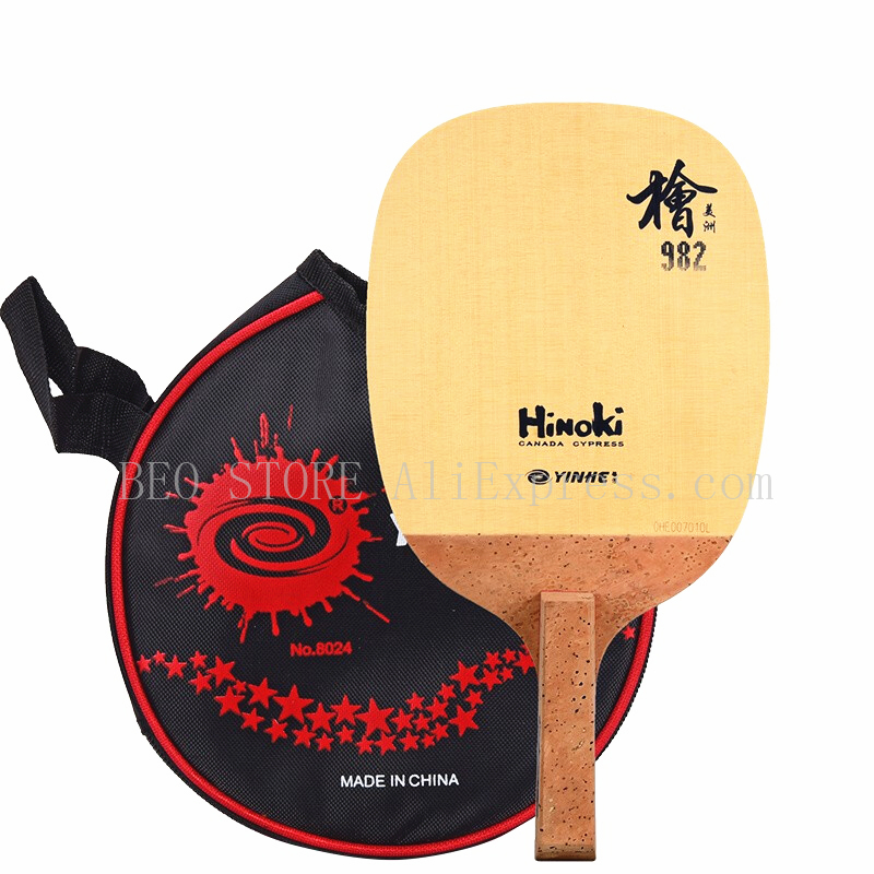 Table Tennis Xu Xin - YINHE 982 Pisau Tenis Meja Hinoki