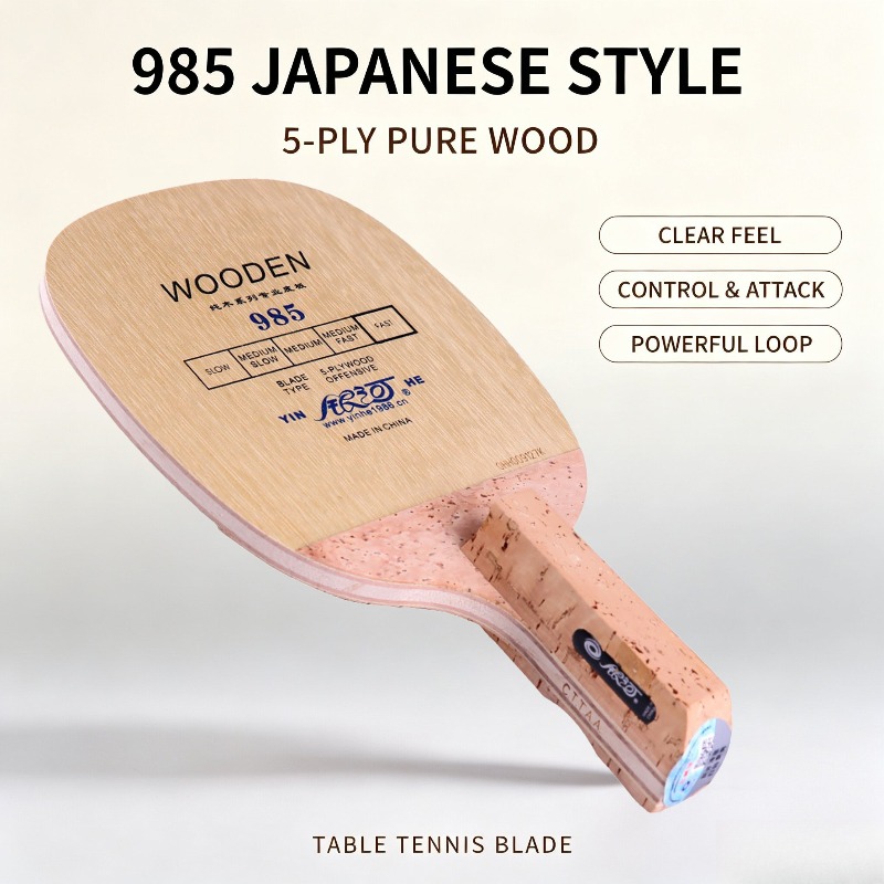 Table Tennis Blade - YINHE 985 Blade Tenis Meja Penhold