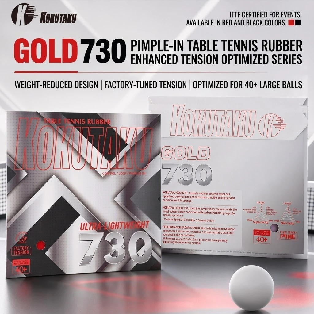 Table Tennis Market - Karet Raket Tenis Meja Kokutaku Gold
