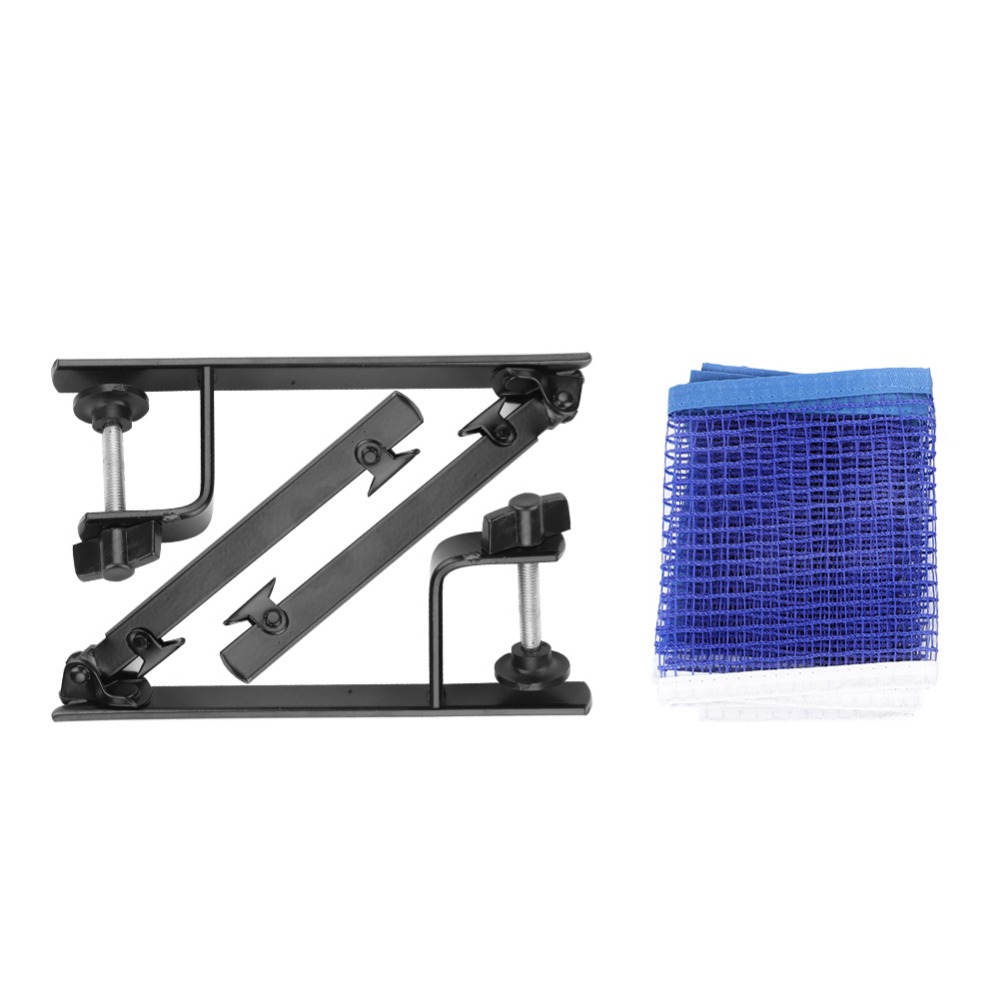 Table Tennis Net Set - Jaring Tenis Meja Nilon Logam yang