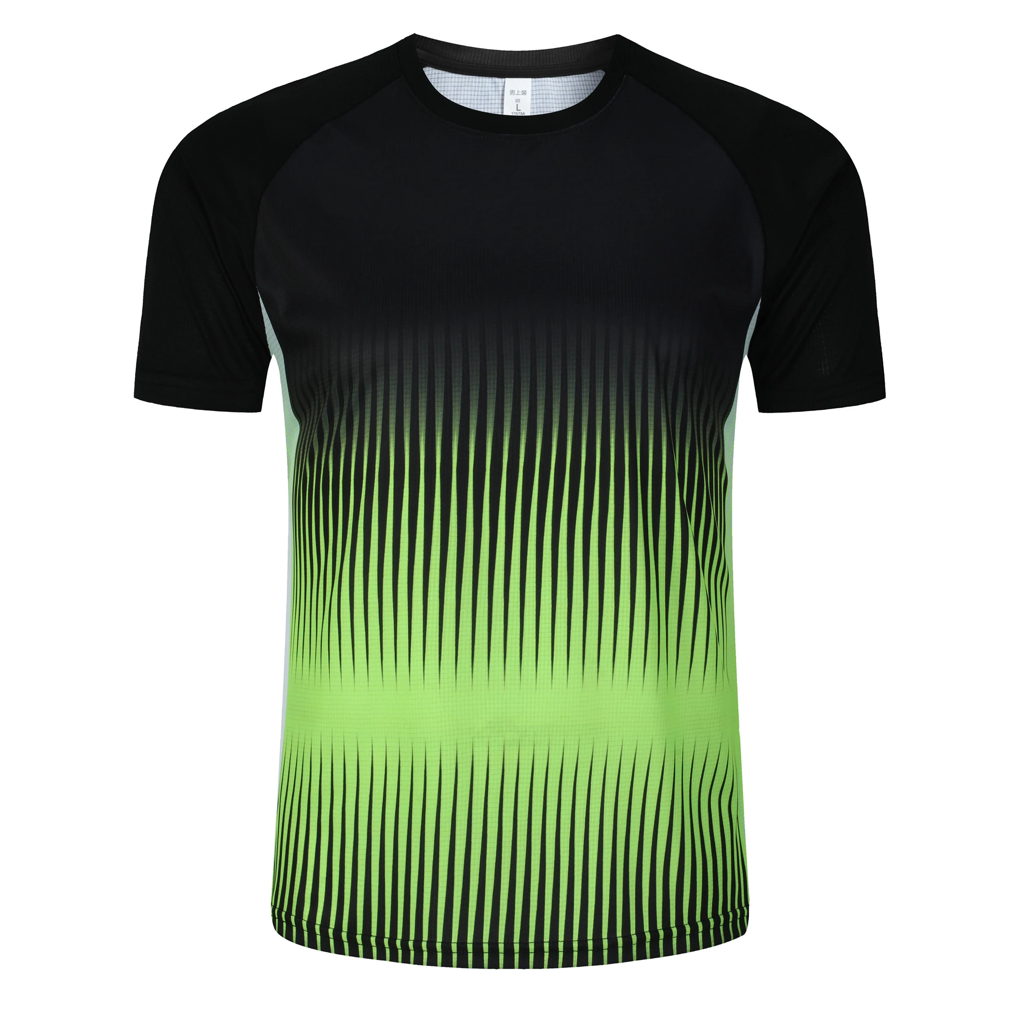 Table Tennis Xu Xin - Kaos Cetak Garis Gradien Fashion untuk