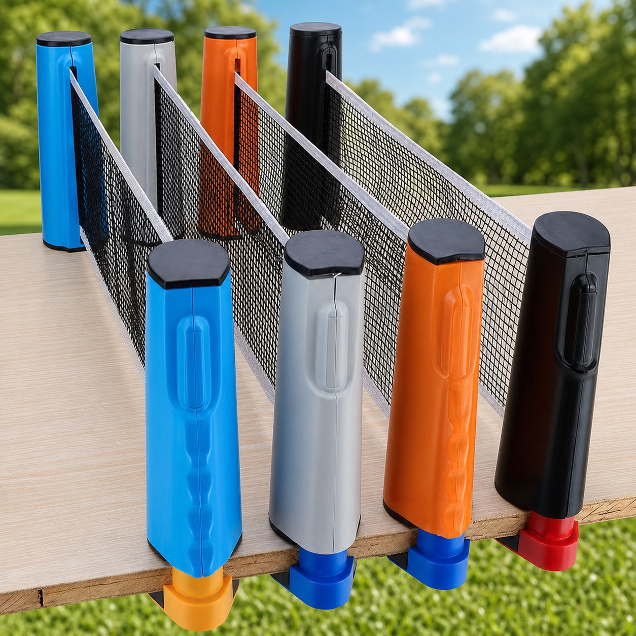 Table Tennis Net Set - Set Jaring Tenis Meja Tebal yang