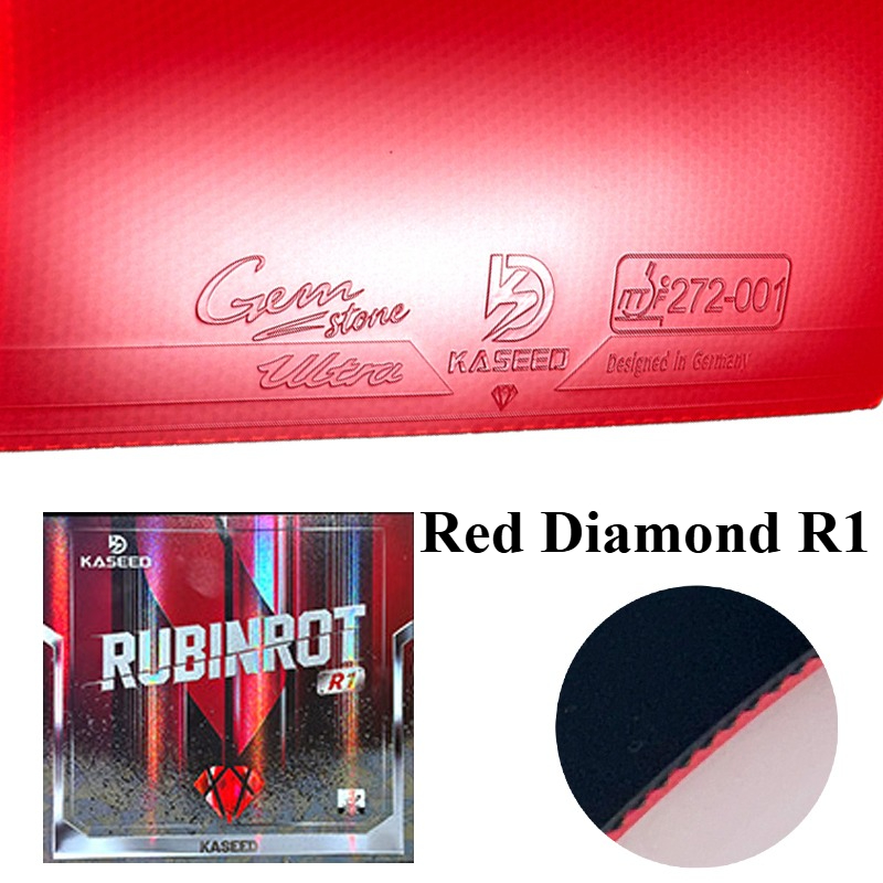 Table Tennis Market - KASEED Red Diamond R1 Karet Tenis