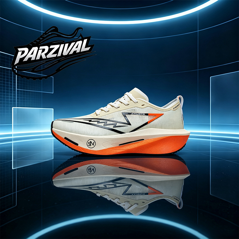 Table Tennis Men - Sepatu Lari Pria Berbahan Karbon, Bernapas,