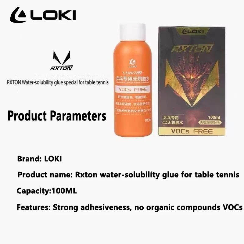 LOKI Lem Berbasis Air 100ml Le - Table Tennis Market ulasan dan harga