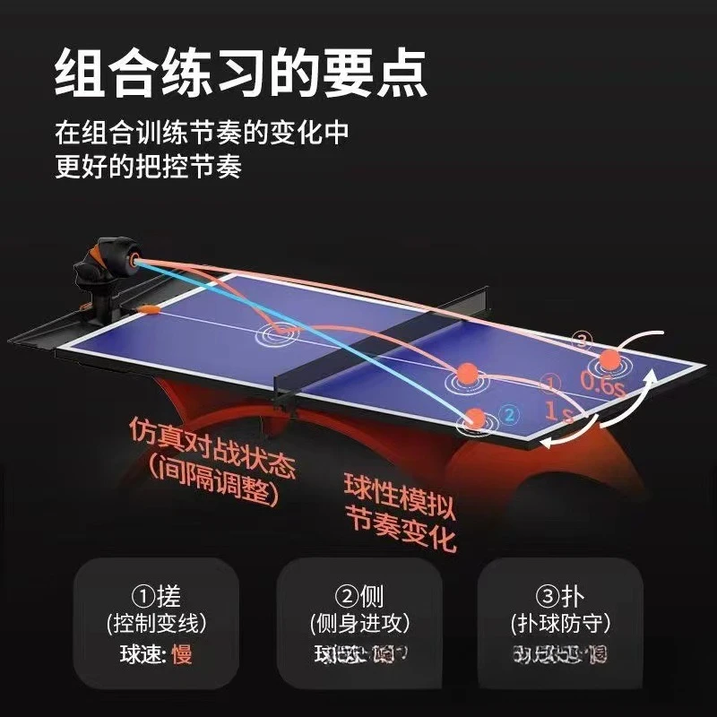 Mesin latihan servis tenis mej - Table Tennis App ulasan dan harga