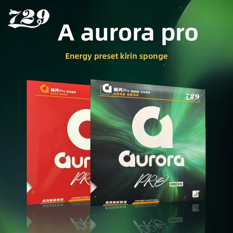 729 AURORA PRO Lembaran Karet  - Table Tennis Pro ulasan dan harga