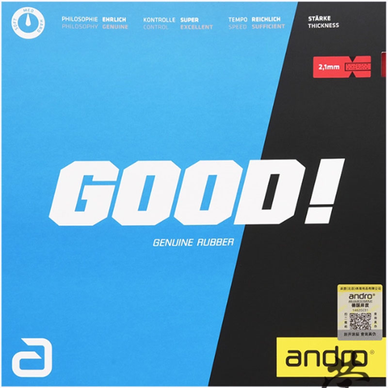 Andro GOOD Karet Tenis Meja Ti - Table Tennis Market ulasan dan harga