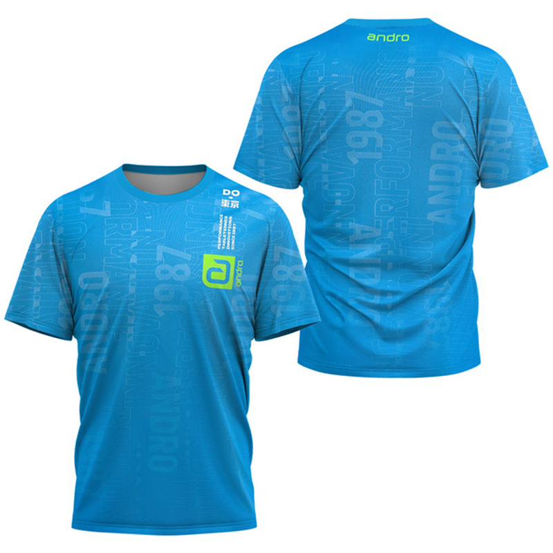 Kaos Tenis Meja Pria Pola Unde - Table Tennis Xu Xin ulasan dan harga