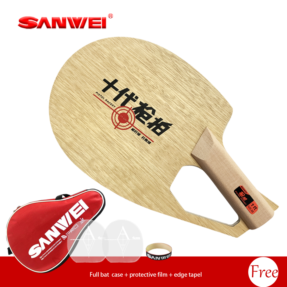 Raket Tenis Meja SANWEI Berben - Table Tennis Blade ulasan dan harga