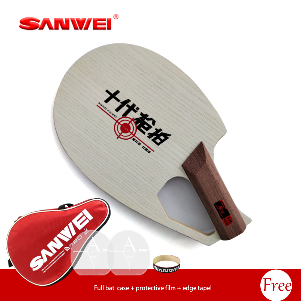 Raket Tenis Meja SANWEI Berben - Table Tennis Blade ulasan dan harga