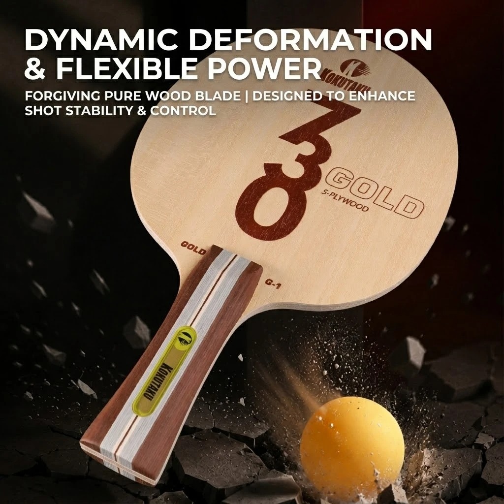 Blade Tenis Meja Kokutaku FL 7 - Table Tennis Blade ulasan dan harga