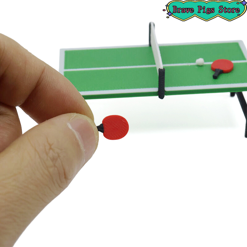 1:12 Miniatur Raket Tenis Meja - Table Tennis Market ulasan dan harga