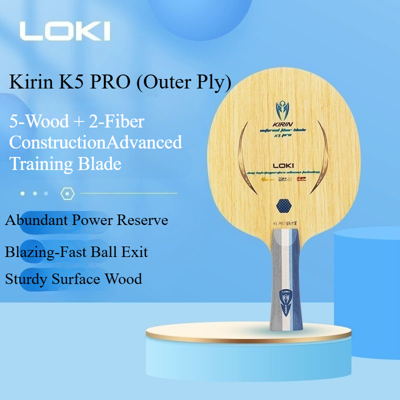 LOKI Kirin K5 PRO Raket Tenis  - Table Tennis Blade ulasan dan harga