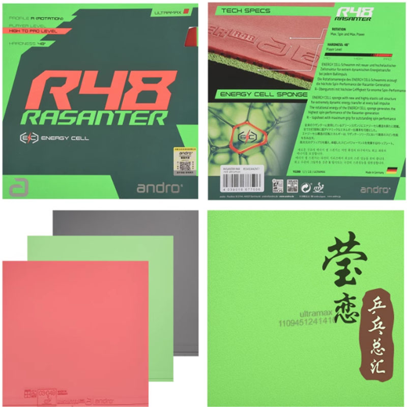 Andro Rasanter R45 47 50 C45 4 - Table Tennis Market ulasan dan harga
