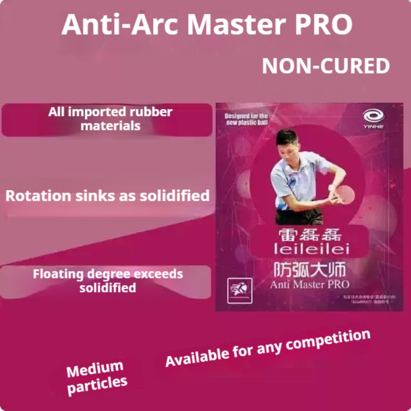 Karet Tenis Meja YINHE Anti Ma - Table Tennis Pro ulasan dan harga