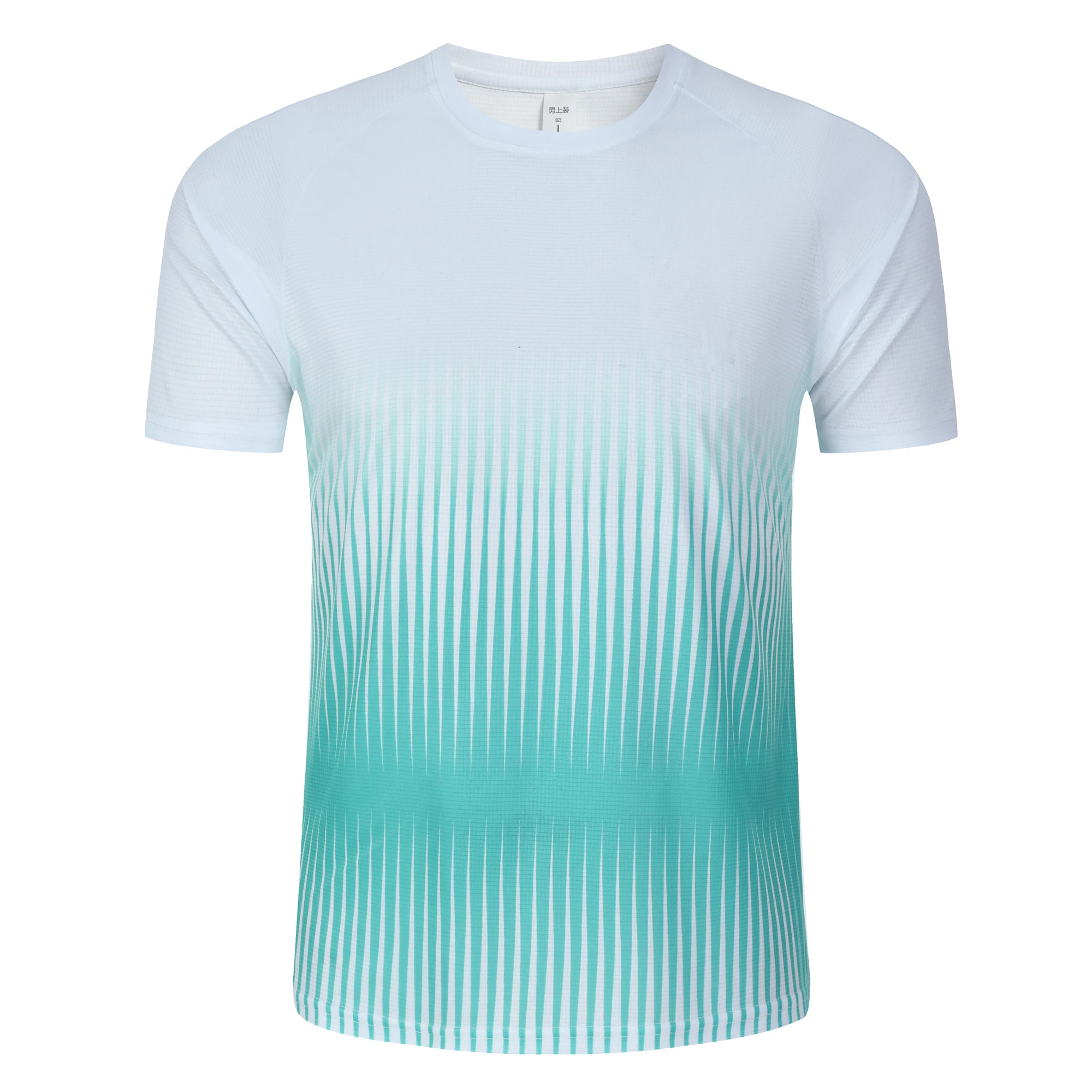 Kaos Cetak Garis Gradien Fashi - Table Tennis Xu Xin ulasan dan harga