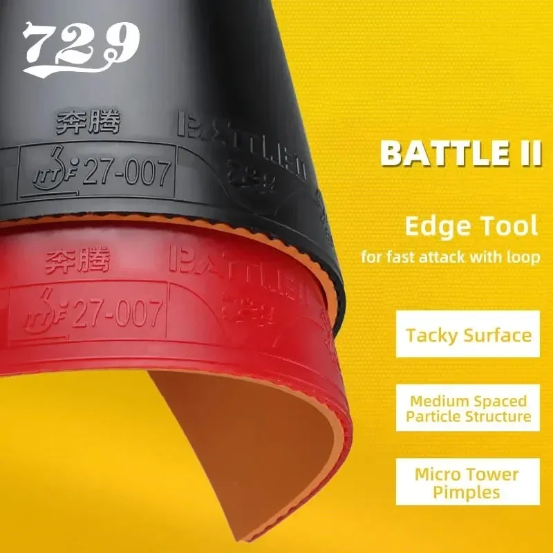 729 BATTLE 2 NATIONAL Blue Spo - Table Tennis Pro ulasan dan harga