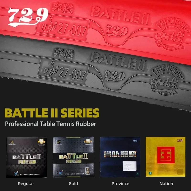 729 BATTLE 2 NATIONAL Blue Spo - Table Tennis Pro ulasan dan harga