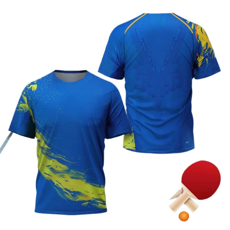 Kaus Grafis Tenis Meja CHINA D - Table Tennis Xu Xin ulasan dan harga
