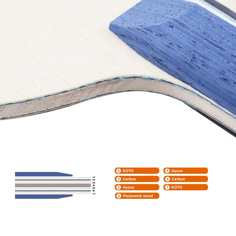 1 Buah Pisau Tenis Meja Serat  - Table Tennis Blade ulasan dan harga
