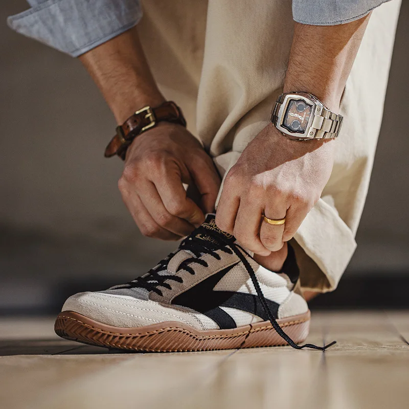 Sepatu Trainer Retro Patchwork - Table Tennis Men ulasan dan harga