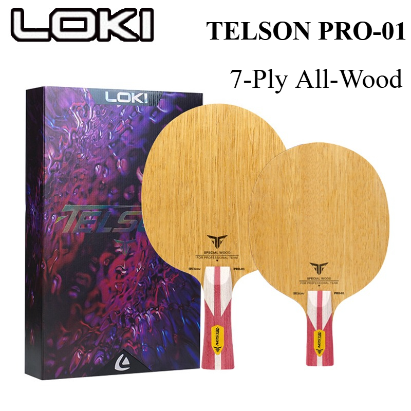 Baru LOKI TELSON PRO-01 Pisau  - Table Tennis Blade ulasan dan harga