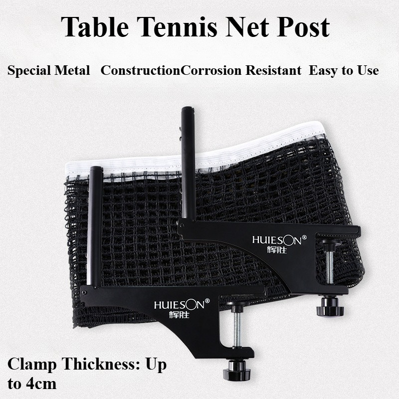 HUIESON Set Jaring & Tiang Ten - Table Tennis Net Set ulasan dan harga